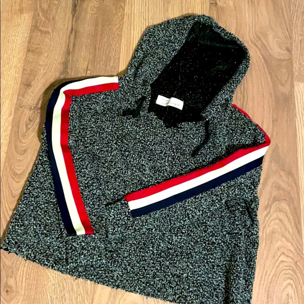 Vintage Havana marled grey hoodie